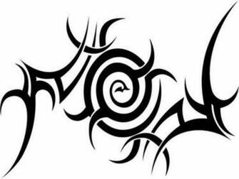 Tiny Tribal Tattoo Wallpaper