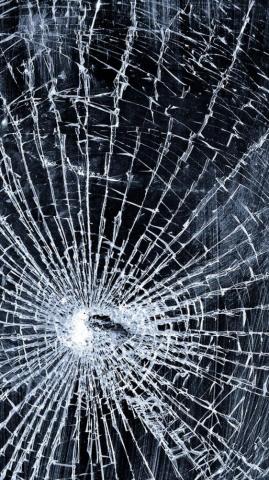 Cracked Screen Wallpaper Broken Panda