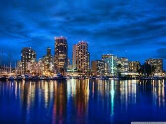 Waikiki Skyline At Night 4k HD Desktop Wallpaper For Ultra