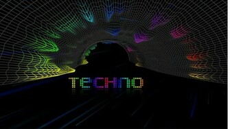 Awesome Techno Background