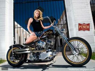 Motos Y Mujeres Resoluci N HD Motocicletas Bobbers Old School