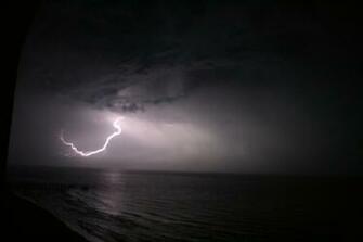 Weather Lightning Wallpaper Nature Oceans HD Desktop