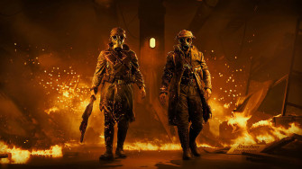 Battlefield 4k Walk Out Burning Room Wallpaper