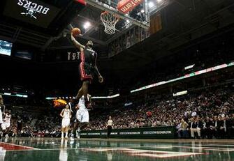 Lebron James Heat Dunk Wallpaper Picswallpaper