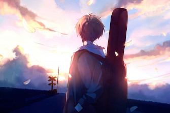 Anime Alone Boy Manga Series Wallpaper