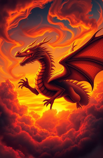 Fire Dragon Wallpaper