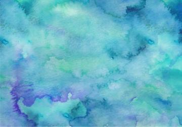 Teal Vector Watercolor Background