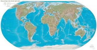 World Map HD Wallpaper
