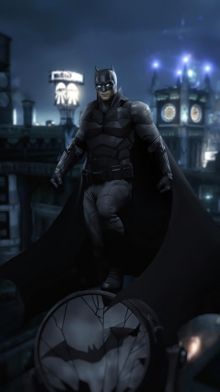 The Batman Robert Pattinson Movie Art 4k Wallpaper