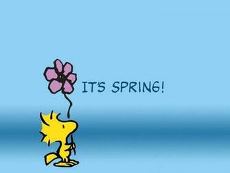 Snoopy Spring Wallpaper