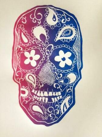Sugar Skull Wallpaper iPhone Kind Of Rainbow