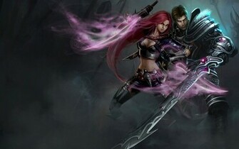 Katarina And Garen League Of Legends Wallpaper