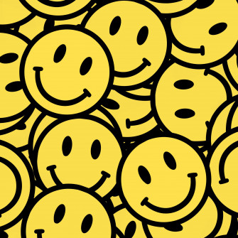 Smiley Face Emoticon Background Wallpaper
