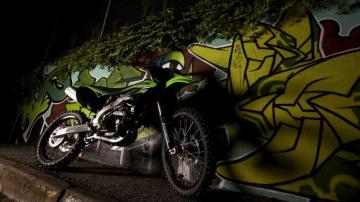 Kawasaki Kx250f Graffiti Wallpaper Ninja Motorcycle