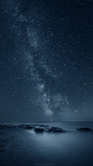 Galaxy iPhone Wallpaper