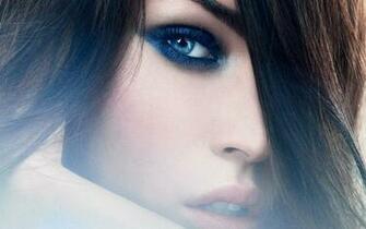 Mag HD Wallpaper Megan Fox Blue Eyes