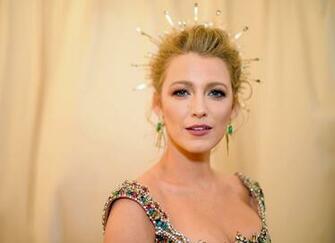 Blake Lively Attends Met Gala Without Ryan Reynolds