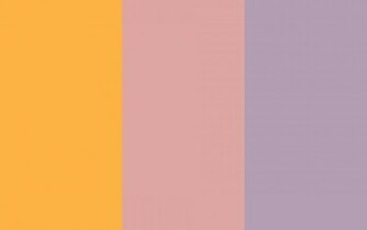Orange Pastel Pink And Purple Solid Three Color Background