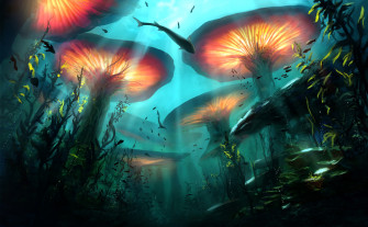 Underwater Nature Digital Art 4k Wallpaper HD Artist