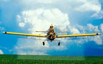 Crop Spraying Wallpaper Stock Photos