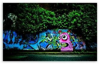 Graffiti Wall HD Desktop Wallpaper High Definition Fullscreen