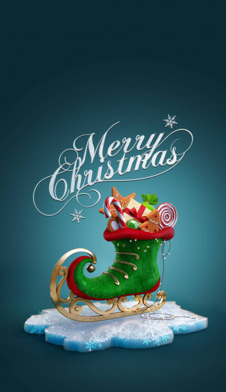 Aesthetic Christmas iPhone Wallpaper