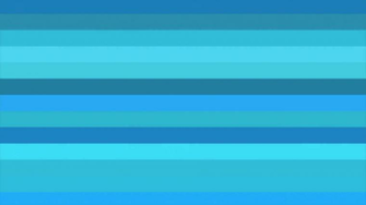 Blue Horizontal Bars Stripes Shifting Cycle Abstract Motion