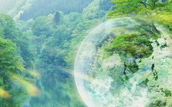 Blue Earth Nature Wallpaper