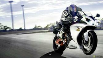 Yamaha Motorcycle Racing HD Wallpaper