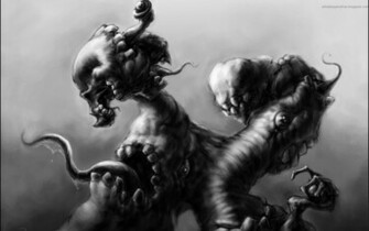 Horror Dark Art Wallpaper