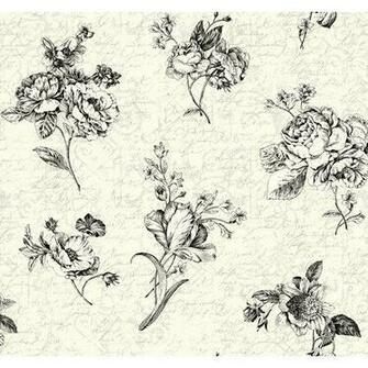 York Wallcoverings Er8145 Wallpaper Waverly Cottage Home Decor Cream