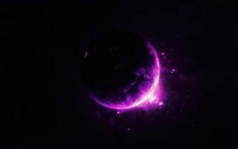 Purple Moon Wallpaper HD In Space Imageci