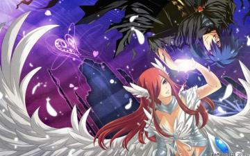 Fairy Tail Erza And Jellal Wallpaper Background Click