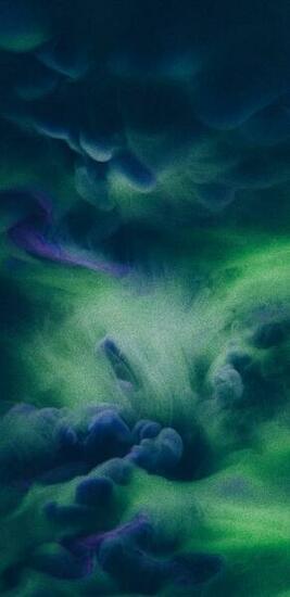 Green Galaxy S9 Wallpaper Space Phone
