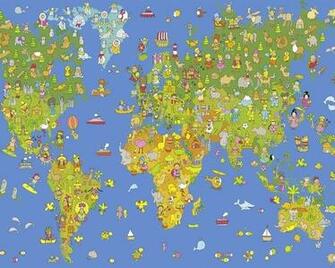 Croppedimage610488 Eurowalls Murals World Map Jpg
