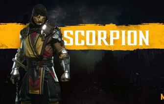 Wallpaper The Game Scorpio Fighter Art Mortal Kombat
