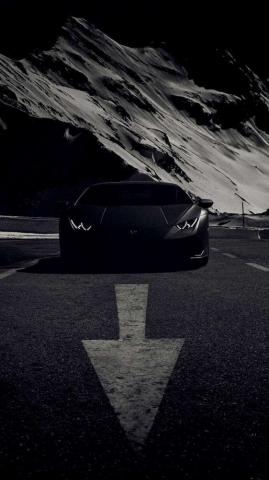 Lamborghini Matt Black iPhone Wallpaper Car Bmw