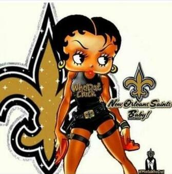 Betty Boop Live Wallpaper Transparent New Orleans Saints Logo