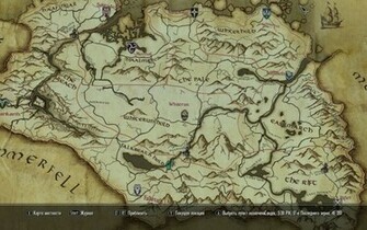 Skyrim Map Wallpaper Ing Gallery