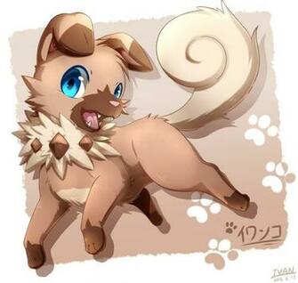 Rockruff Pok Mon Zerochan Anime Image Board
