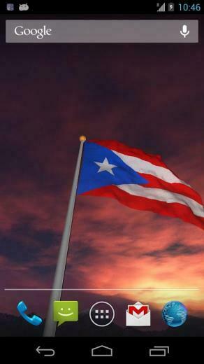 Brand New Real 3d Puerto Rico Flag Live Wallpaper Which You Can