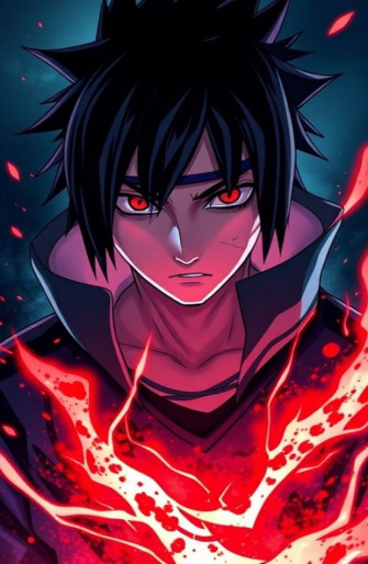 Sasuke Uchiha Sharingan Wallpaper