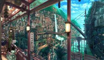 Japanese Wallpaper Fantasy And Scenic Illustrations