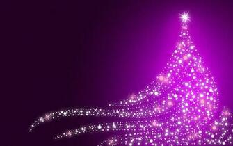 Sparkling Christmas Tree HD Wallpaper