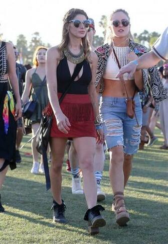 Ashley Greene Coachella Valley Music And Arts Festival