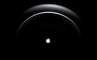 Black Mac Pro Desktop Pc And Wallpaper