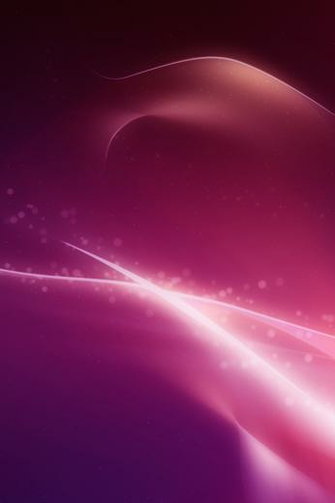 Purple Swirls iPhone Wallpaper