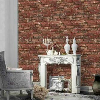 Home Shop By Brand Fine Decor Rustic Red Brick Wallpaper