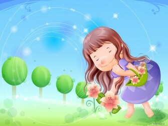 Wallpaper Cartoon Vector Childhood