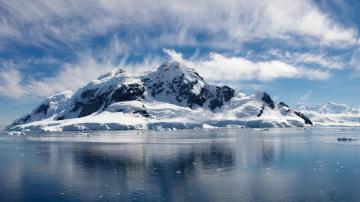 Wallpaper Sea 5k 4k Ocean Snow Island Clouds Sky